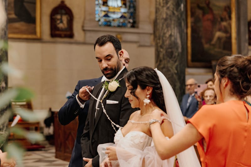 Ceremony at St Dennis Catholic Church Cathedral in Athens