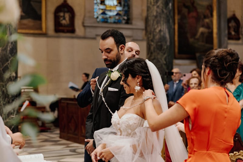 Ceremony at St Dennis Catholic Church Cathedral in Athens