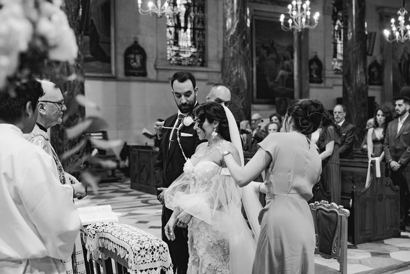 Ceremony at St Dennis Catholic Church Cathedral in Athens