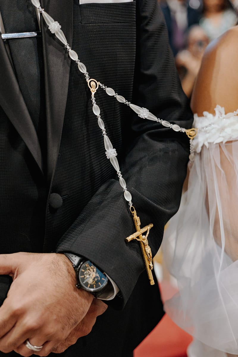 Ceremony at St Dennis Catholic Church Cathedral in Athens