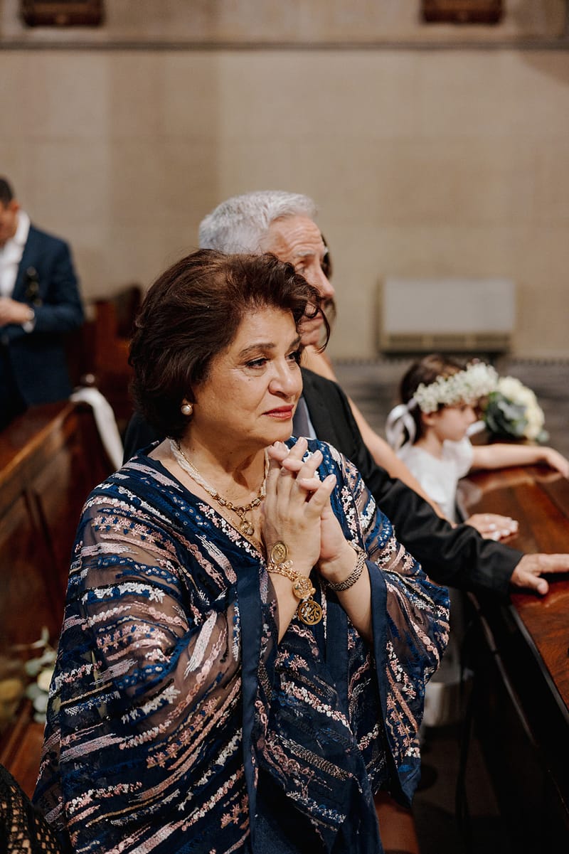 Ceremony at St Dennis Catholic Church Cathedral in Athens