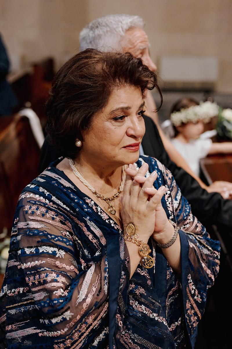 Ceremony at St Dennis Catholic Church Cathedral in Athens
