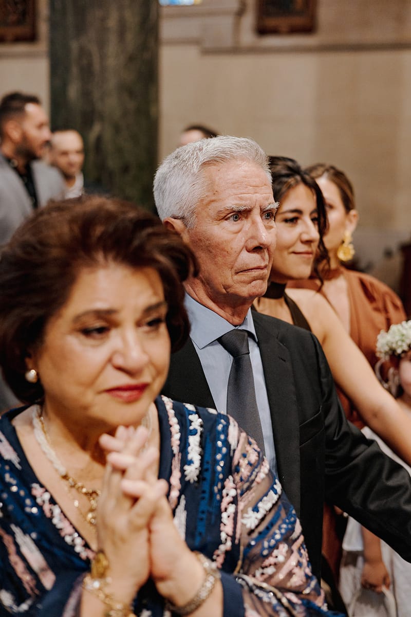 Ceremony at St Dennis Catholic Church Cathedral in Athens
