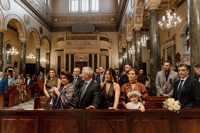 Ceremony at St Dennis Catholic Church Cathedral in Athens