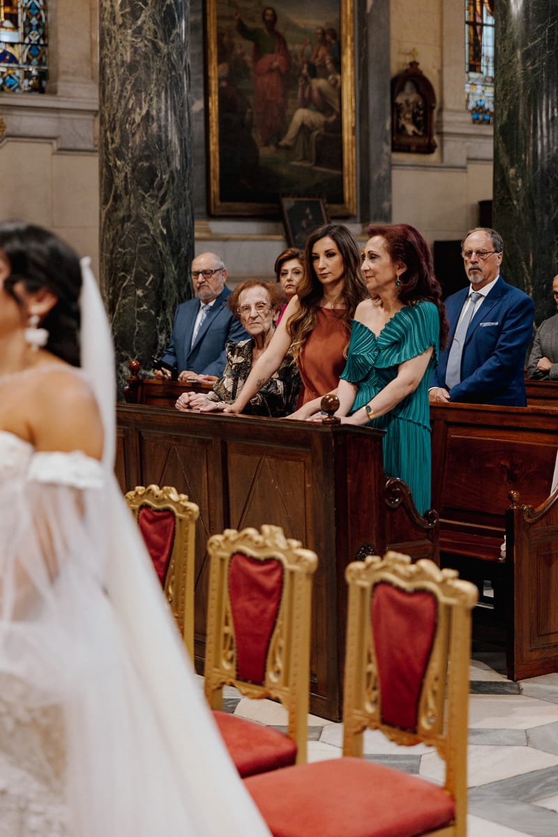 Ceremony at St Dennis Catholic Church Cathedral in Athens