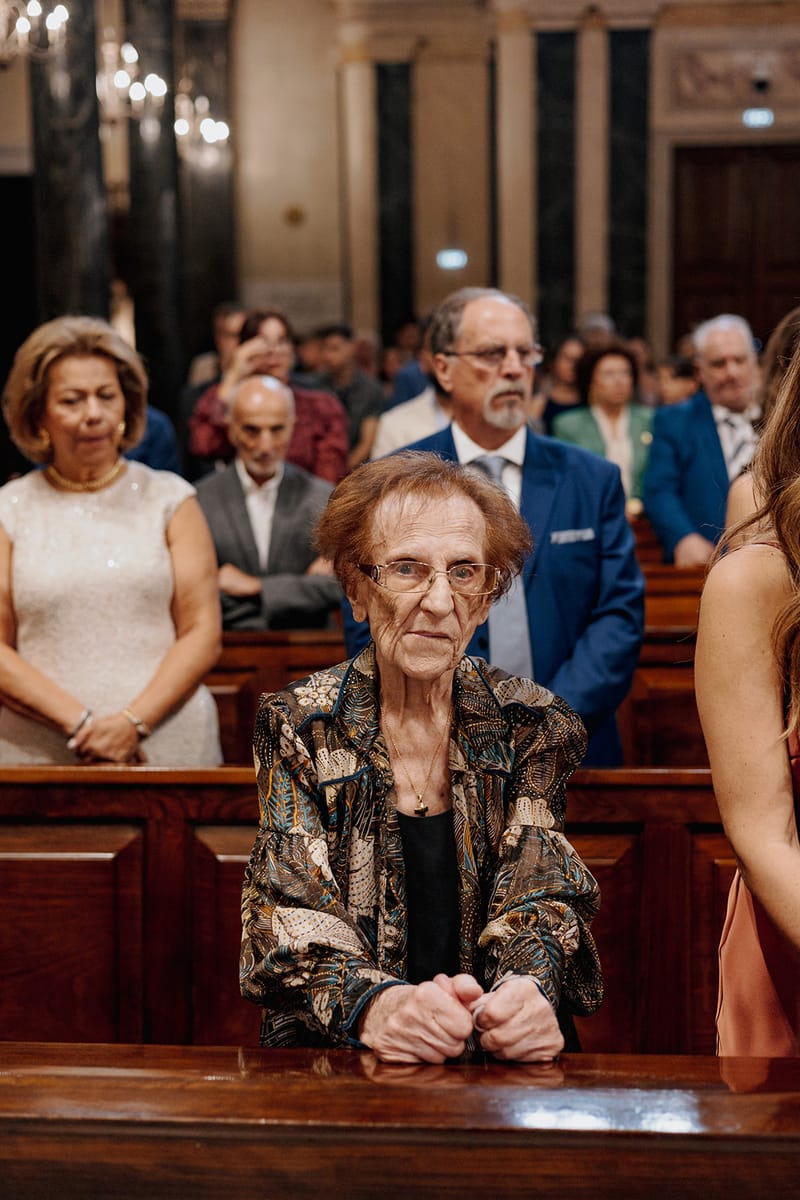 Ceremony at St Dennis Catholic Church Cathedral in Athens