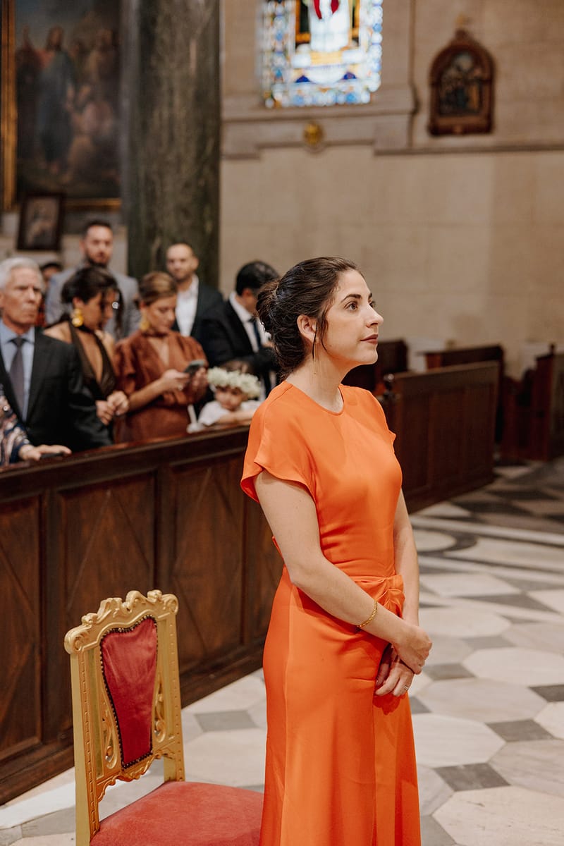 Ceremony at St Dennis Catholic Church Cathedral in Athens