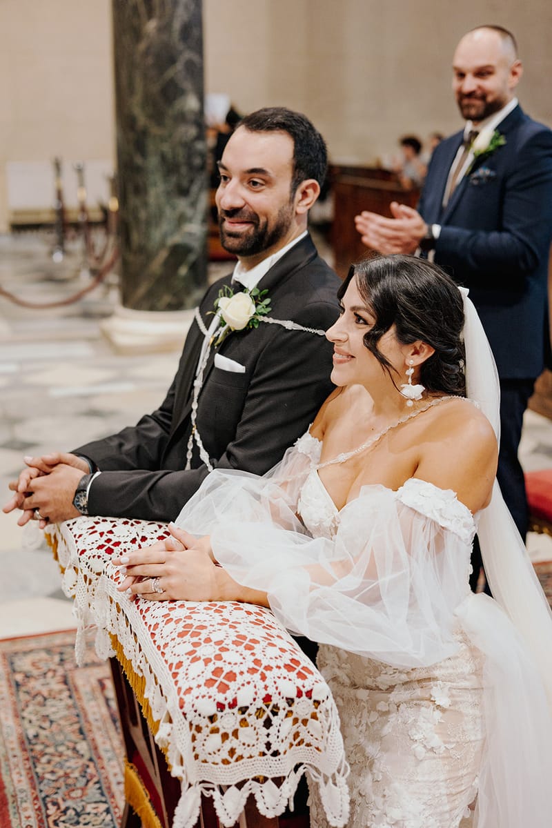 Ceremony at St Dennis Catholic Church Cathedral in Athens