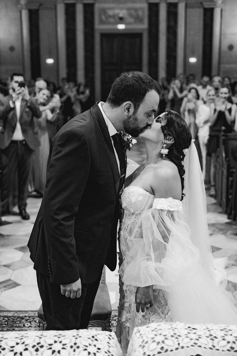 Ceremony at St Dennis Catholic Church Cathedral in Athens
