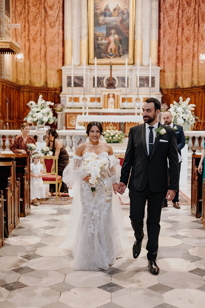 Ceremony at St Dennis Catholic Church Cathedral in Athens