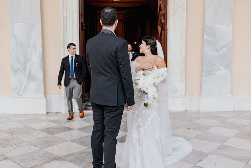 Ceremony at St Dennis Catholic Church Cathedral in Athens