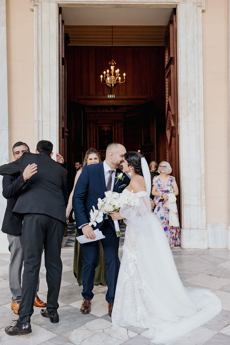 Ceremony at St Dennis Catholic Church Cathedral in Athens