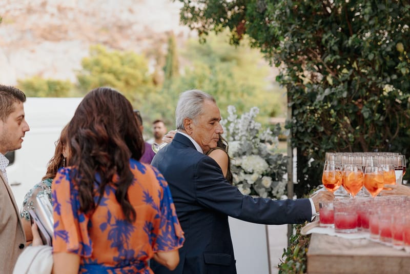 Cocktail Hour at the Lake Vouliagmeni
