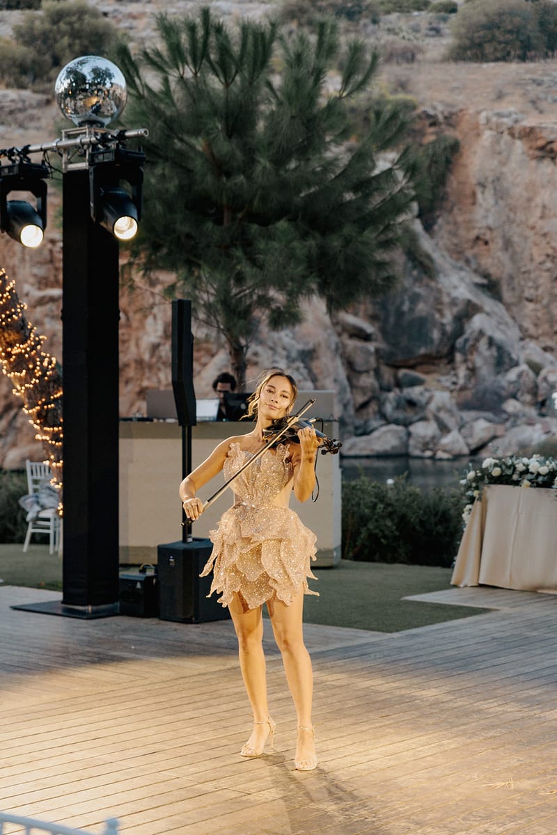 Cocktail Hour at the Lake Vouliagmeni