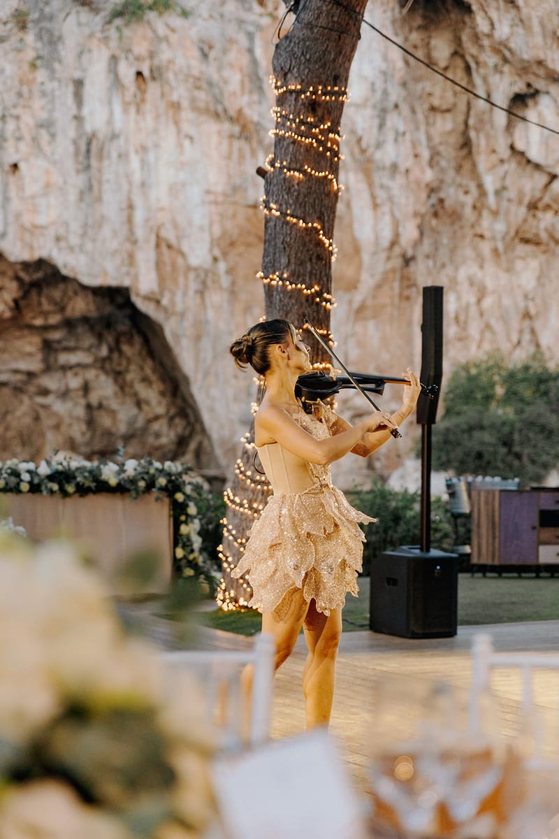 Cocktail Hour at the Lake Vouliagmeni