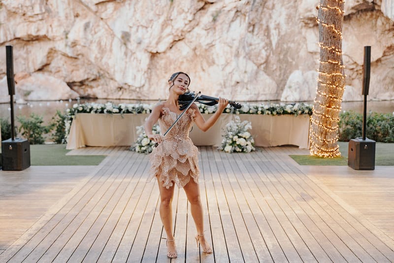 Cocktail Hour at the Lake Vouliagmeni