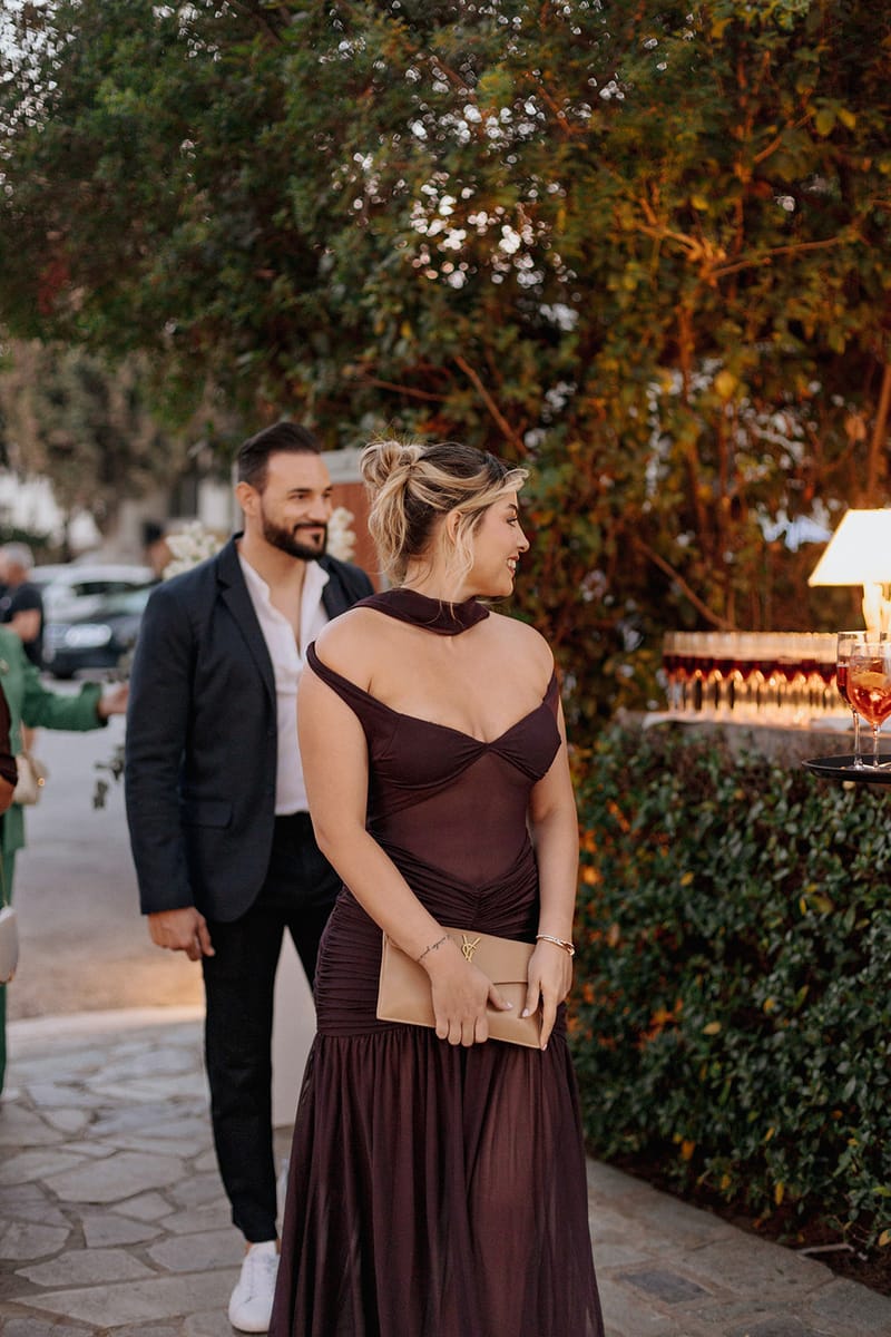 Cocktail Hour at the Lake Vouliagmeni