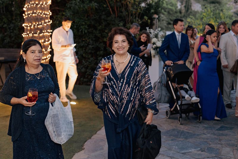 Cocktail Hour at the Lake Vouliagmeni