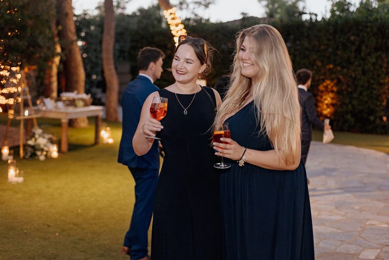 Cocktail Hour at the Lake Vouliagmeni