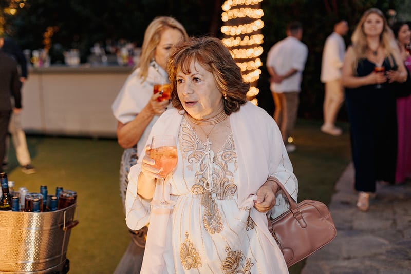 Cocktail Hour at the Lake Vouliagmeni