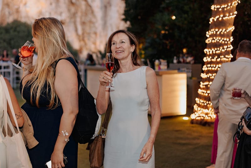 Cocktail Hour at the Lake Vouliagmeni