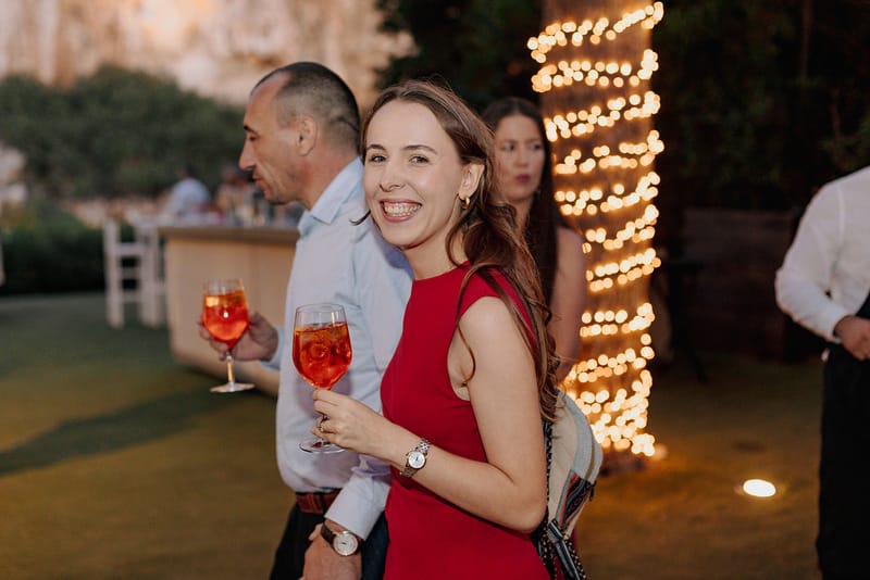 Cocktail Hour at the Lake Vouliagmeni