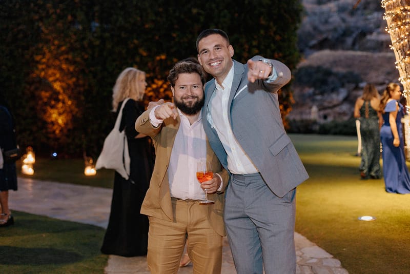 Cocktail Hour at the Lake Vouliagmeni