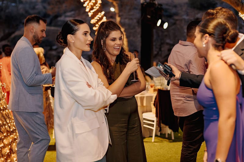 Cocktail Hour at the Lake Vouliagmeni
