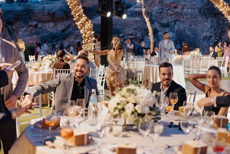 Cocktail Hour at the Lake Vouliagmeni
