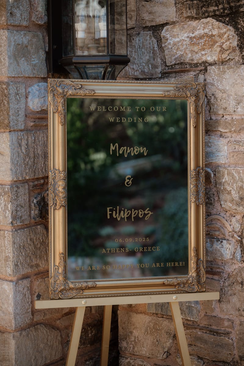 Manon and Filippos Wedding at Pyrgos Petreza Athens