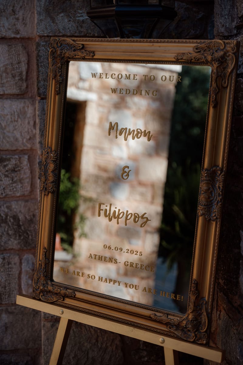 Manon and Filippos Wedding at Pyrgos Petreza Athens
