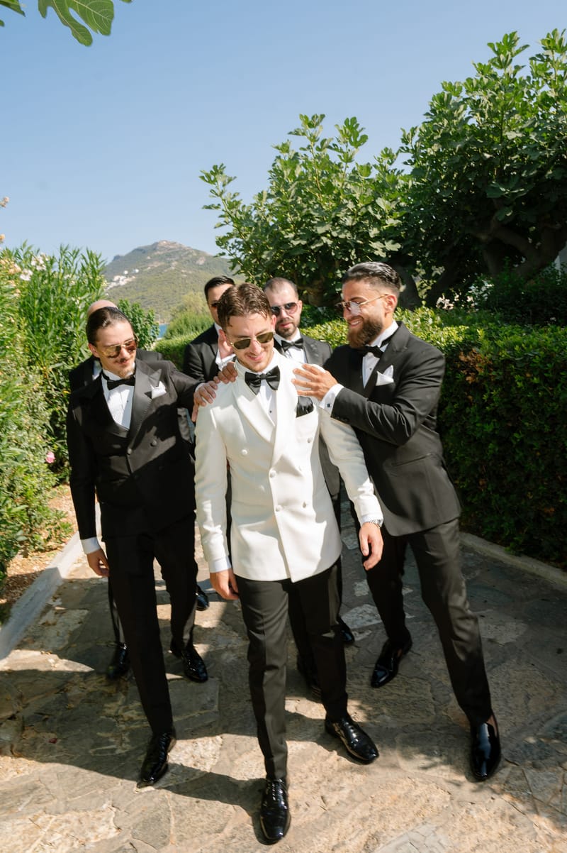 Stacia & Evan | A Timeless Orthodox Wedding at Pyrgos Petreza