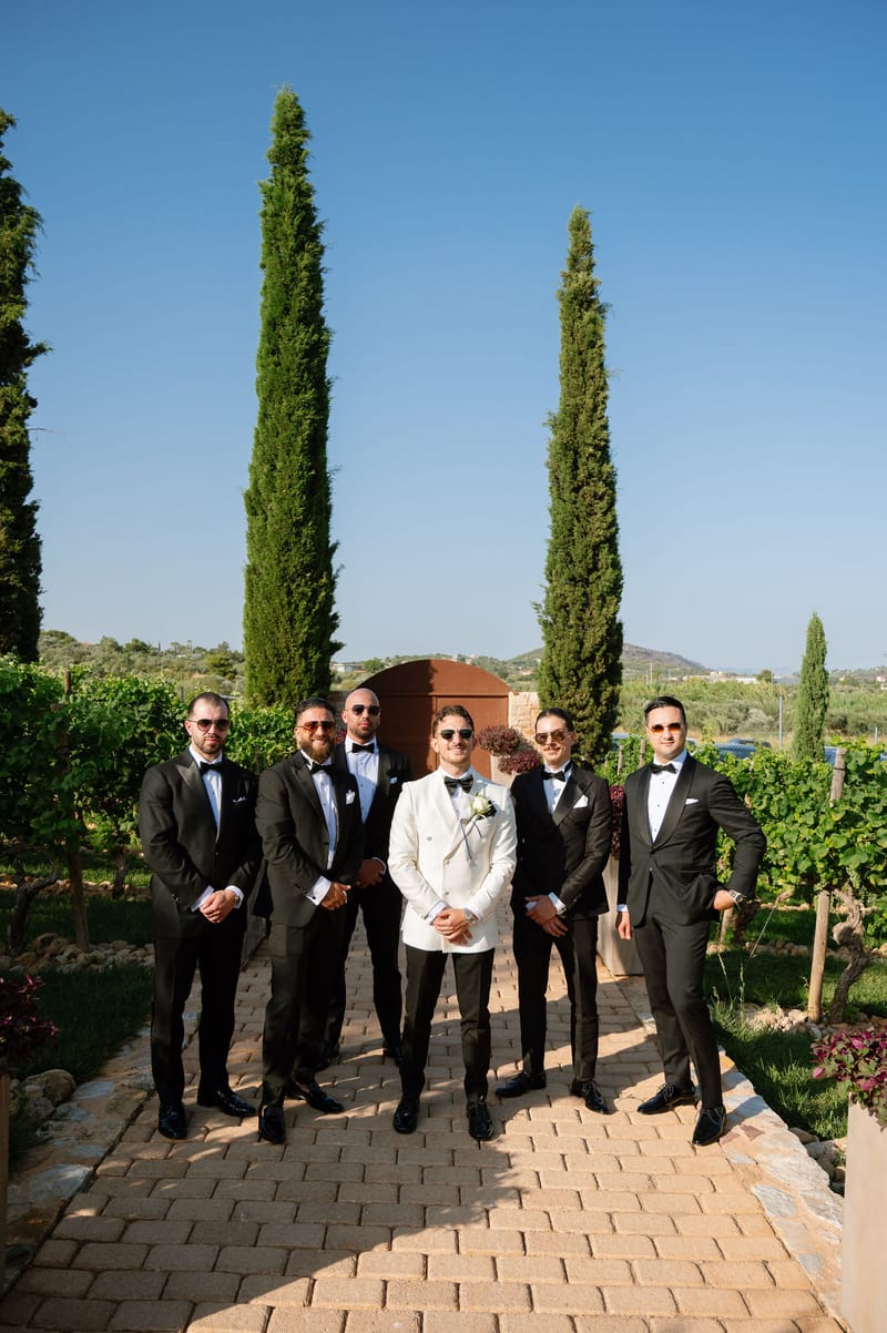 Stacia & Evan | A Timeless Orthodox Wedding at Pyrgos Petreza