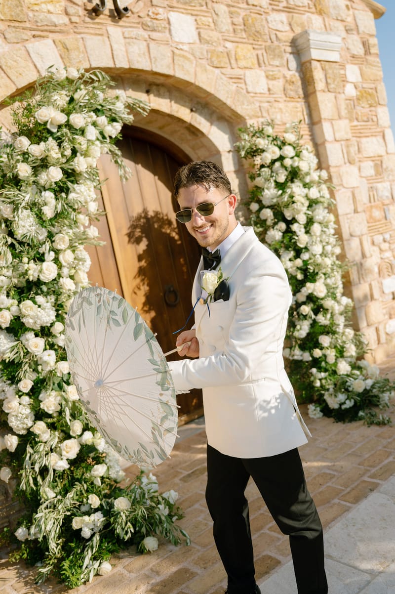 Stacia & Evan | A Timeless Orthodox Wedding at Pyrgos Petreza