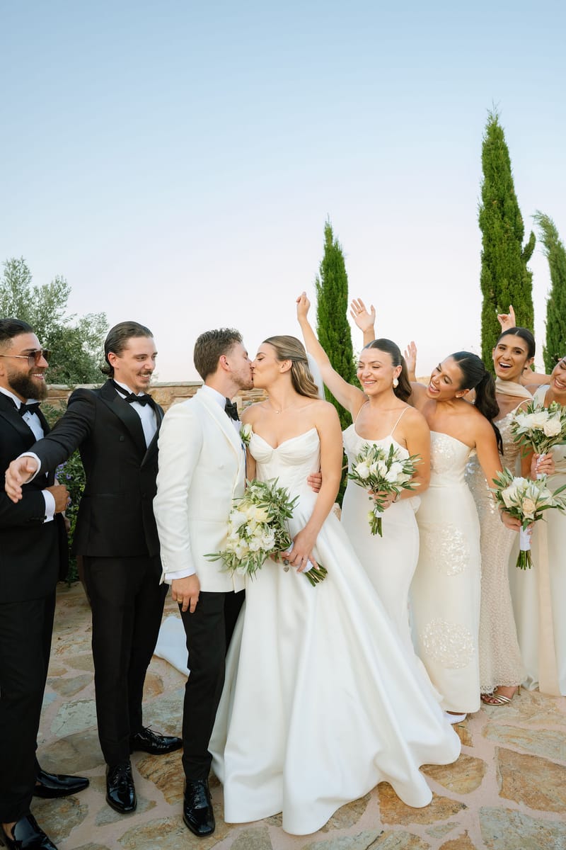 Stacia & Evan | A Timeless Orthodox Wedding at Pyrgos Petreza