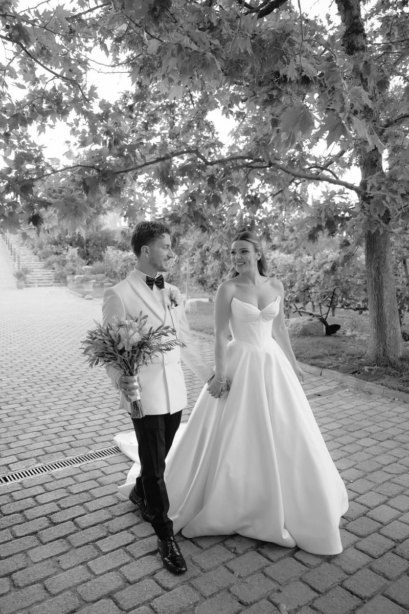 Stacia & Evan | A Timeless Orthodox Wedding at Pyrgos Petreza