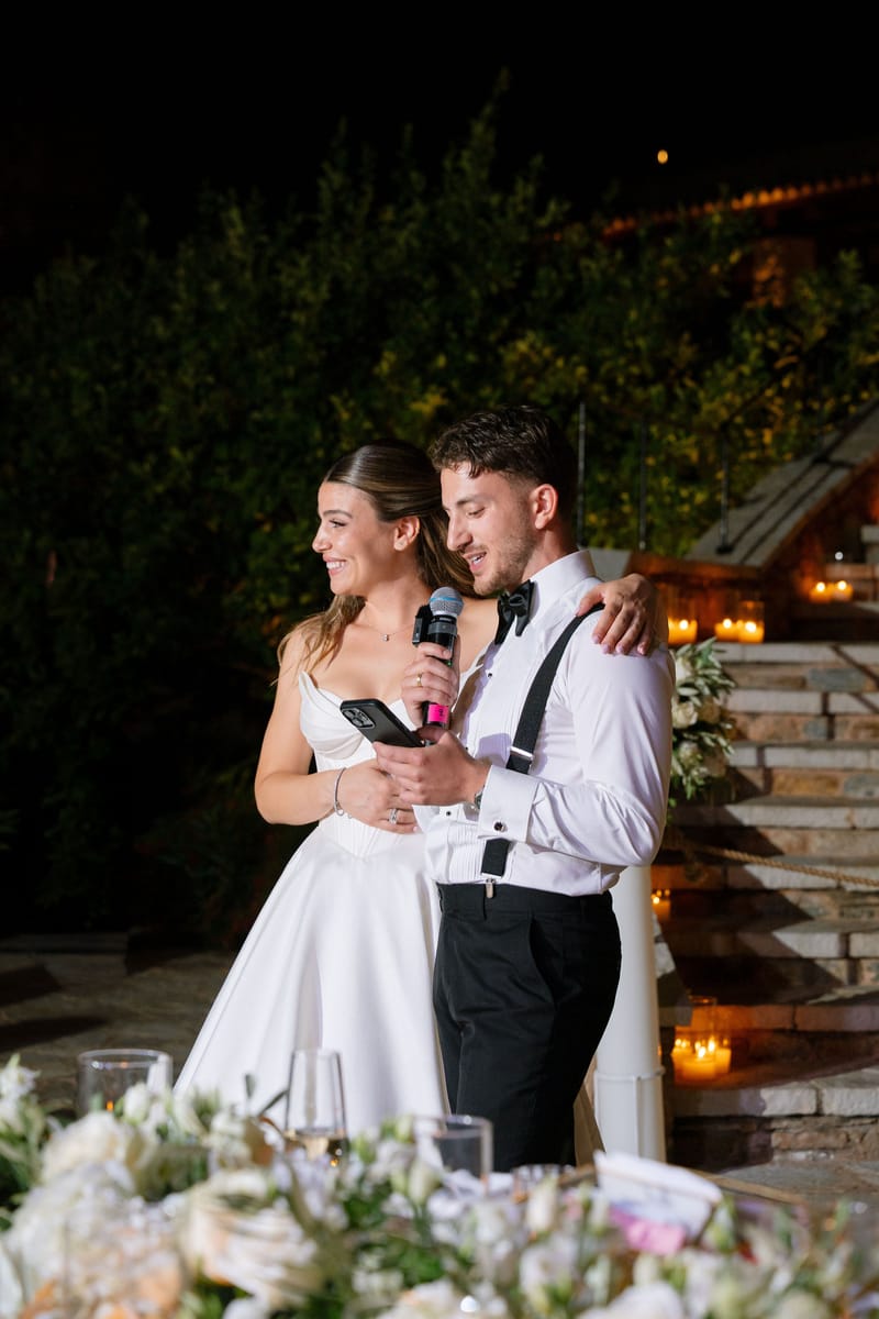 Stacia & Evan | A Timeless Orthodox Wedding at Pyrgos Petreza