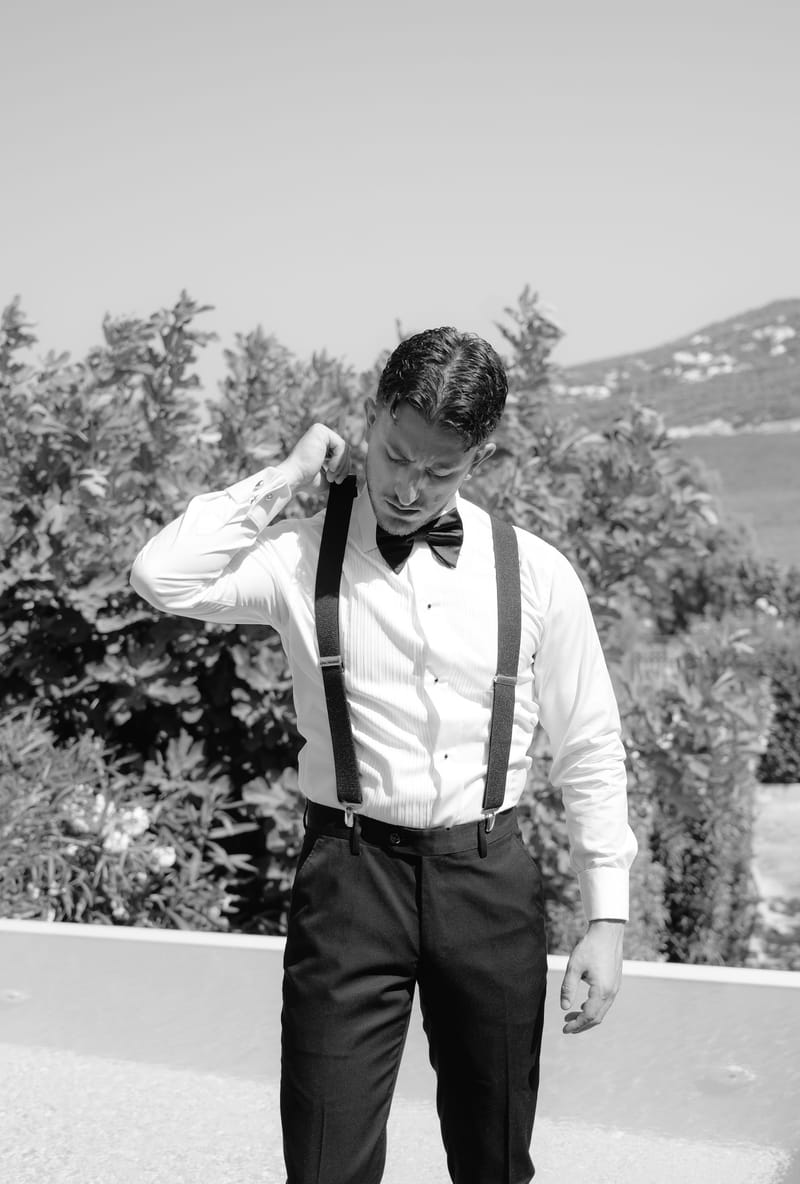 Stacia & Evan | A Timeless Orthodox Wedding at Pyrgos Petreza