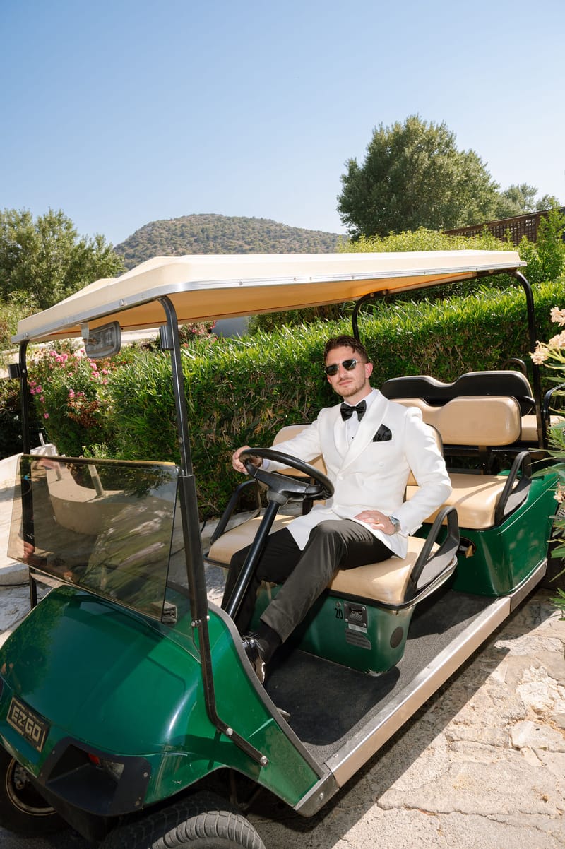 Stacia & Evan | A Timeless Orthodox Wedding at Pyrgos Petreza