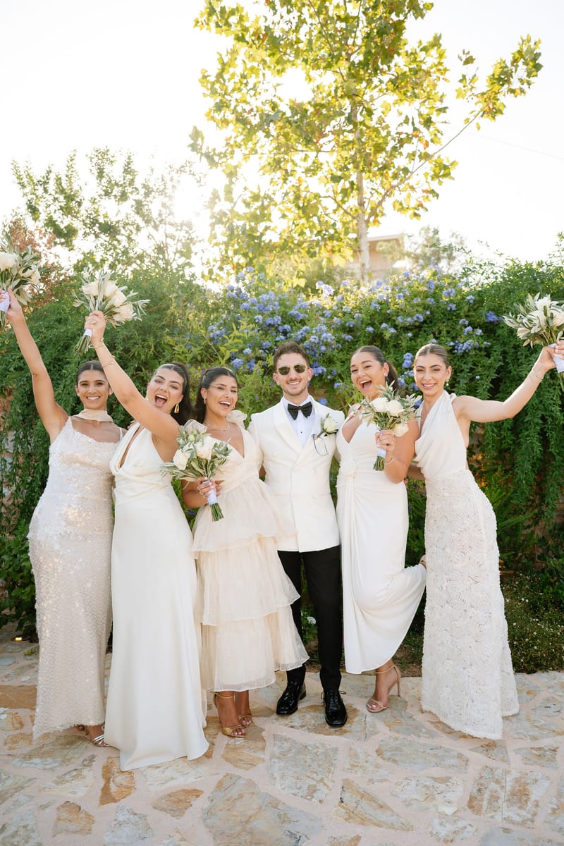 Stacia & Evan | A Timeless Orthodox Wedding at Pyrgos Petreza