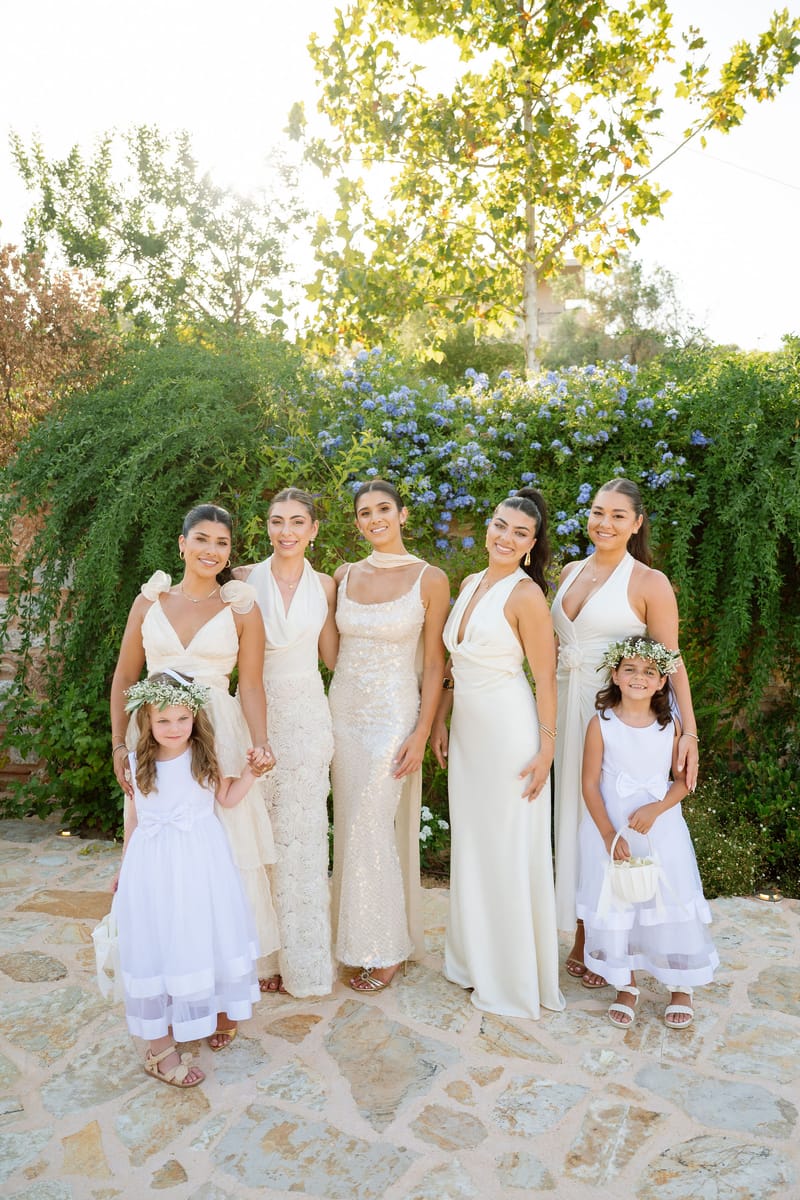 Stacia & Evan | A Timeless Orthodox Wedding at Pyrgos Petreza