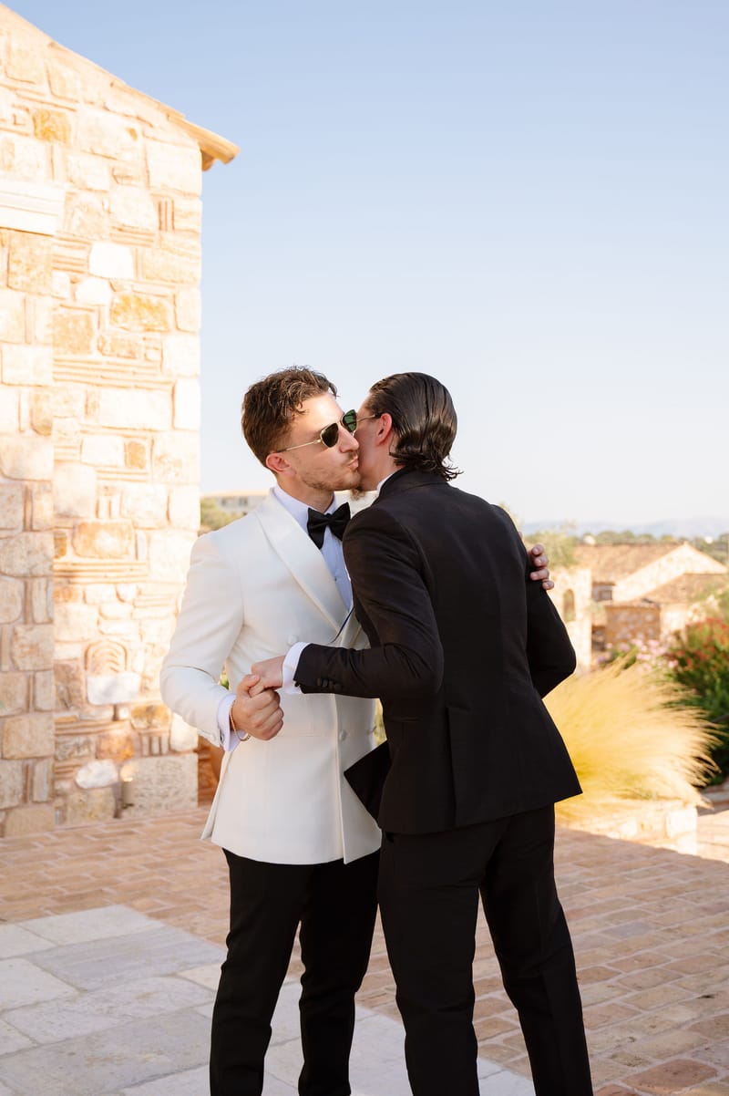 Stacia & Evan | A Timeless Orthodox Wedding at Pyrgos Petreza