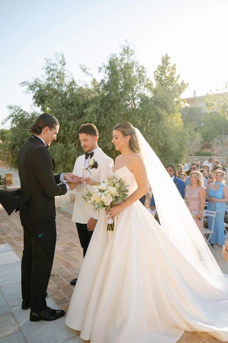 Stacia & Evan | A Timeless Orthodox Wedding at Pyrgos Petreza