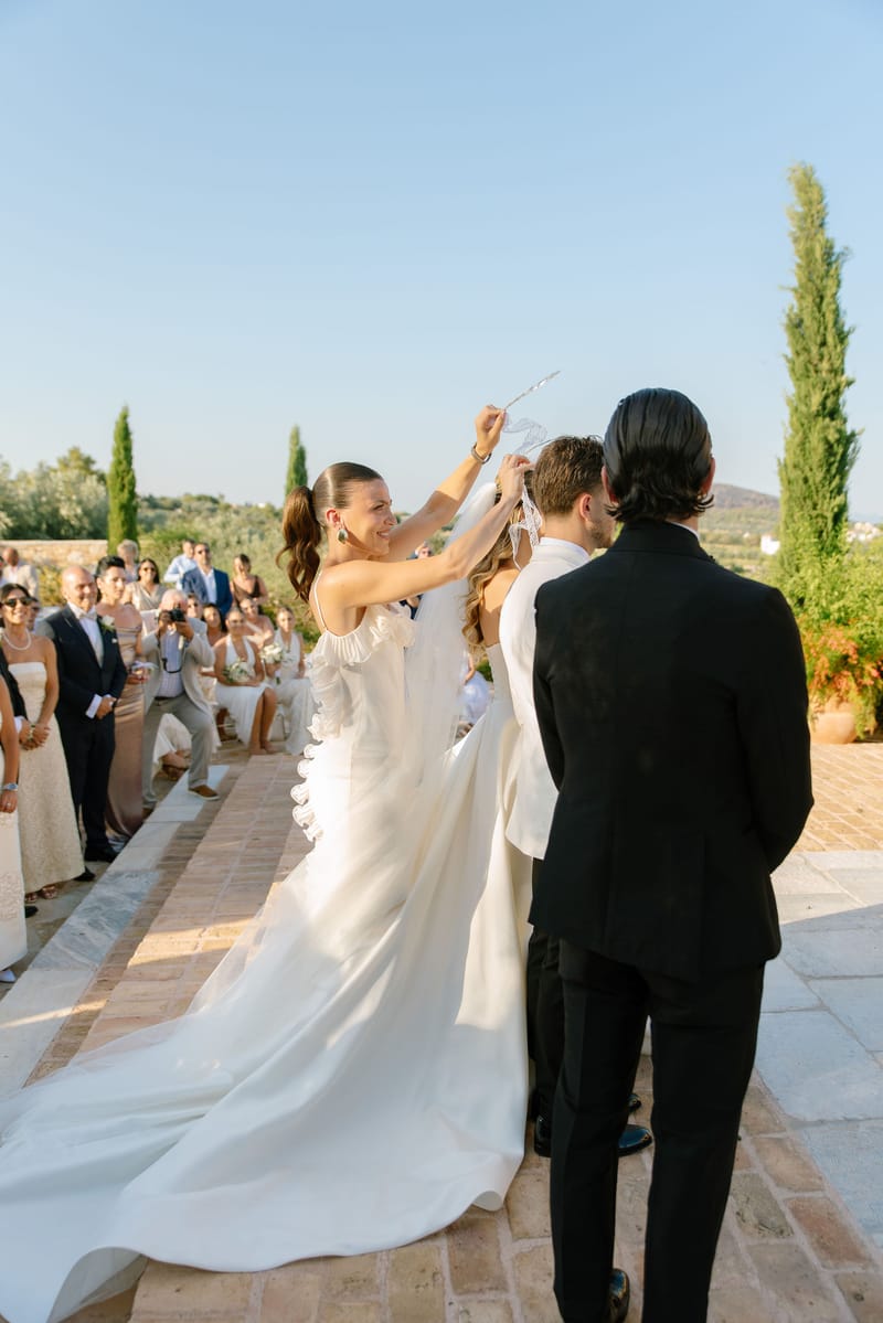 Stacia & Evan | A Timeless Orthodox Wedding at Pyrgos Petreza
