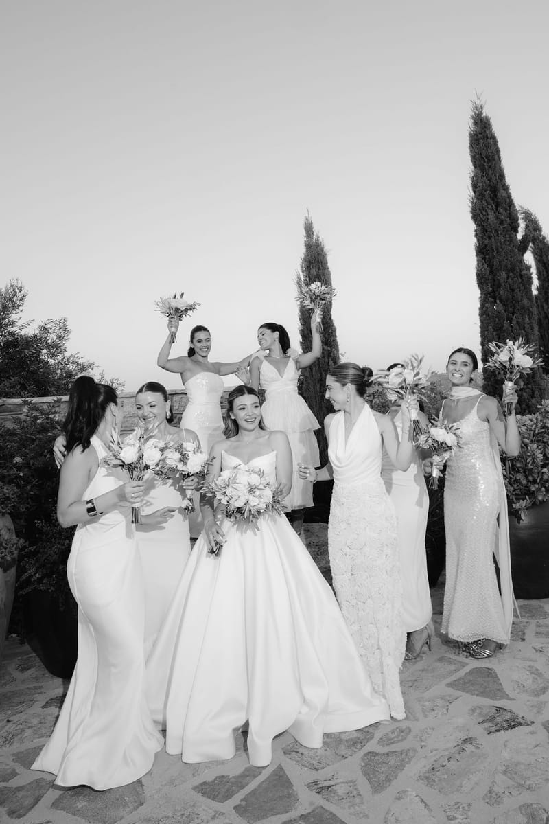 Stacia & Evan | A Timeless Orthodox Wedding at Pyrgos Petreza