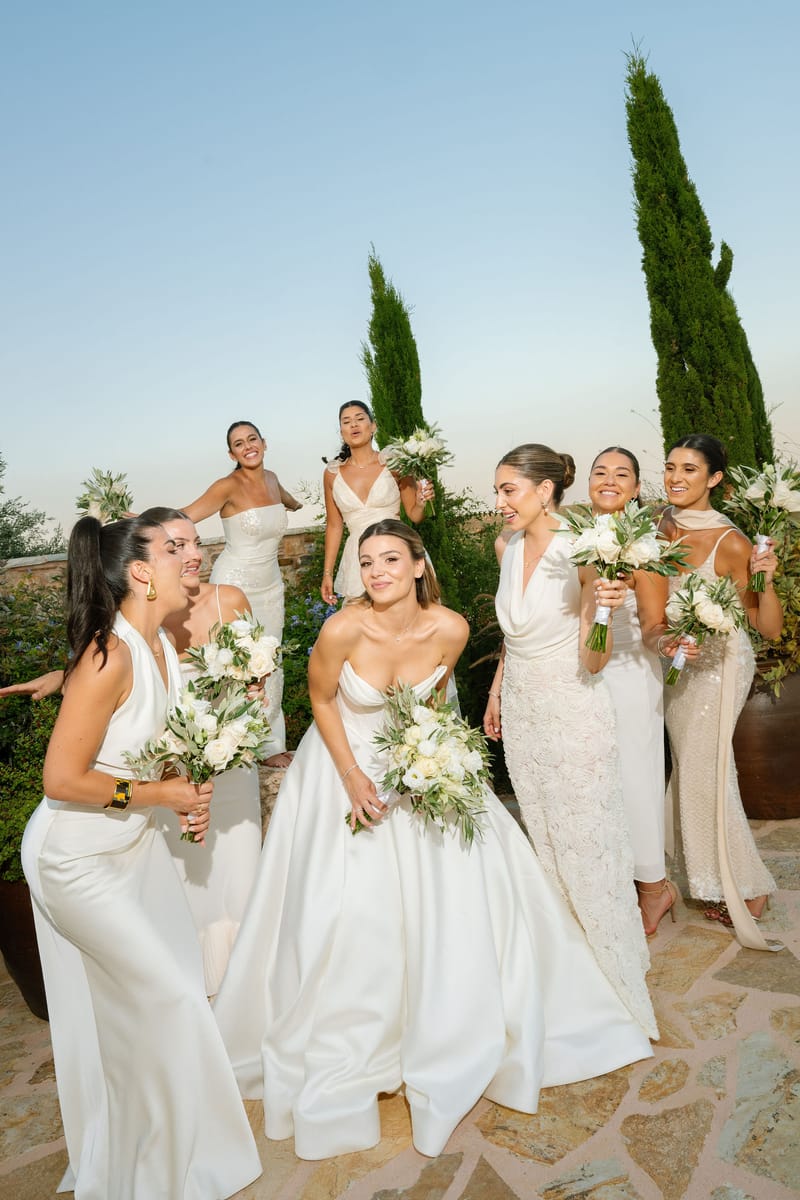 Stacia & Evan | A Timeless Orthodox Wedding at Pyrgos Petreza
