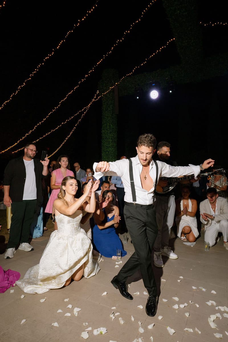 Stacia & Evan | A Timeless Orthodox Wedding at Pyrgos Petreza