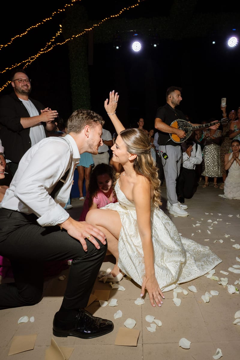 Stacia & Evan | A Timeless Orthodox Wedding at Pyrgos Petreza