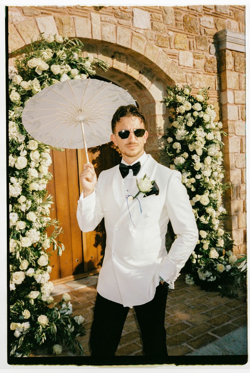 Stacia & Evan | A Timeless Orthodox Wedding at Pyrgos Petreza