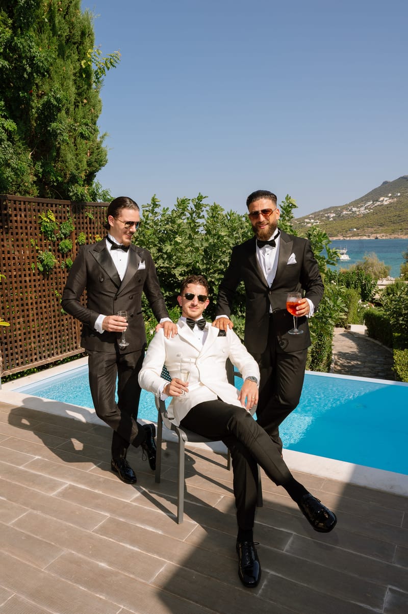 Stacia & Evan | A Timeless Orthodox Wedding at Pyrgos Petreza
